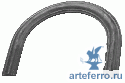 Изгиб к кованому поручню 114/A/3 на 180°, внешний Ø325мм