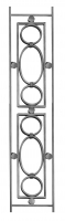 Балясина кованая 14х8мм, L 210мм,  Н 1000мм