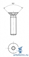 Соединители - Резьба М10x25 мм